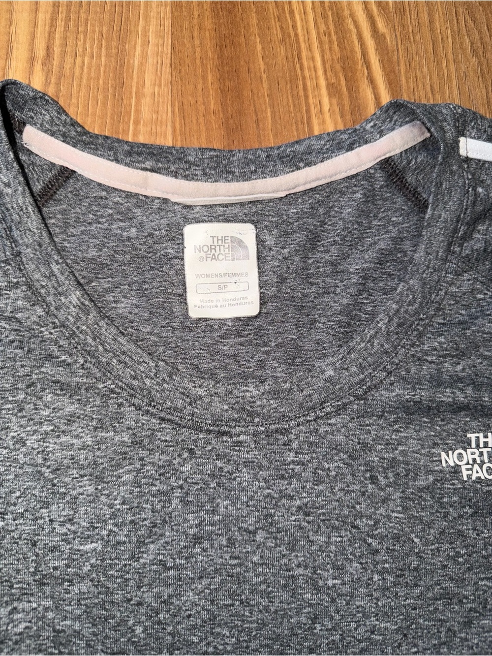 The North Face Women's Heather Gray Active Tee - Picture 3 of 3
